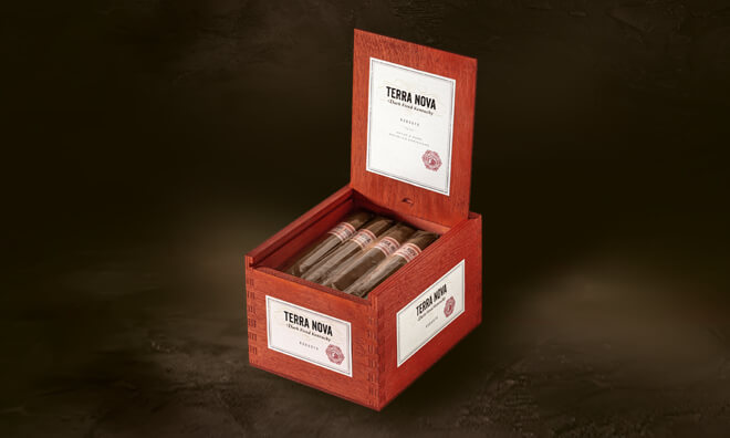 TERRA NOVA Dark Fired Kentucky Robusto